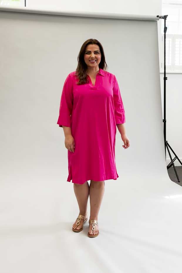 Wasabi Corinna 6 dress/tunic - fuchsia rose