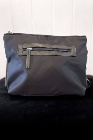 This is a photo of a Masai Clothing Rimona cross body bag in black from Bakou