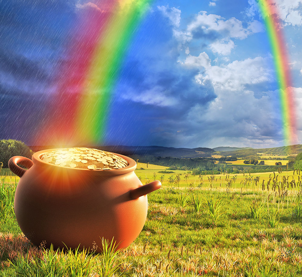 Rainbow and Pot of Gold