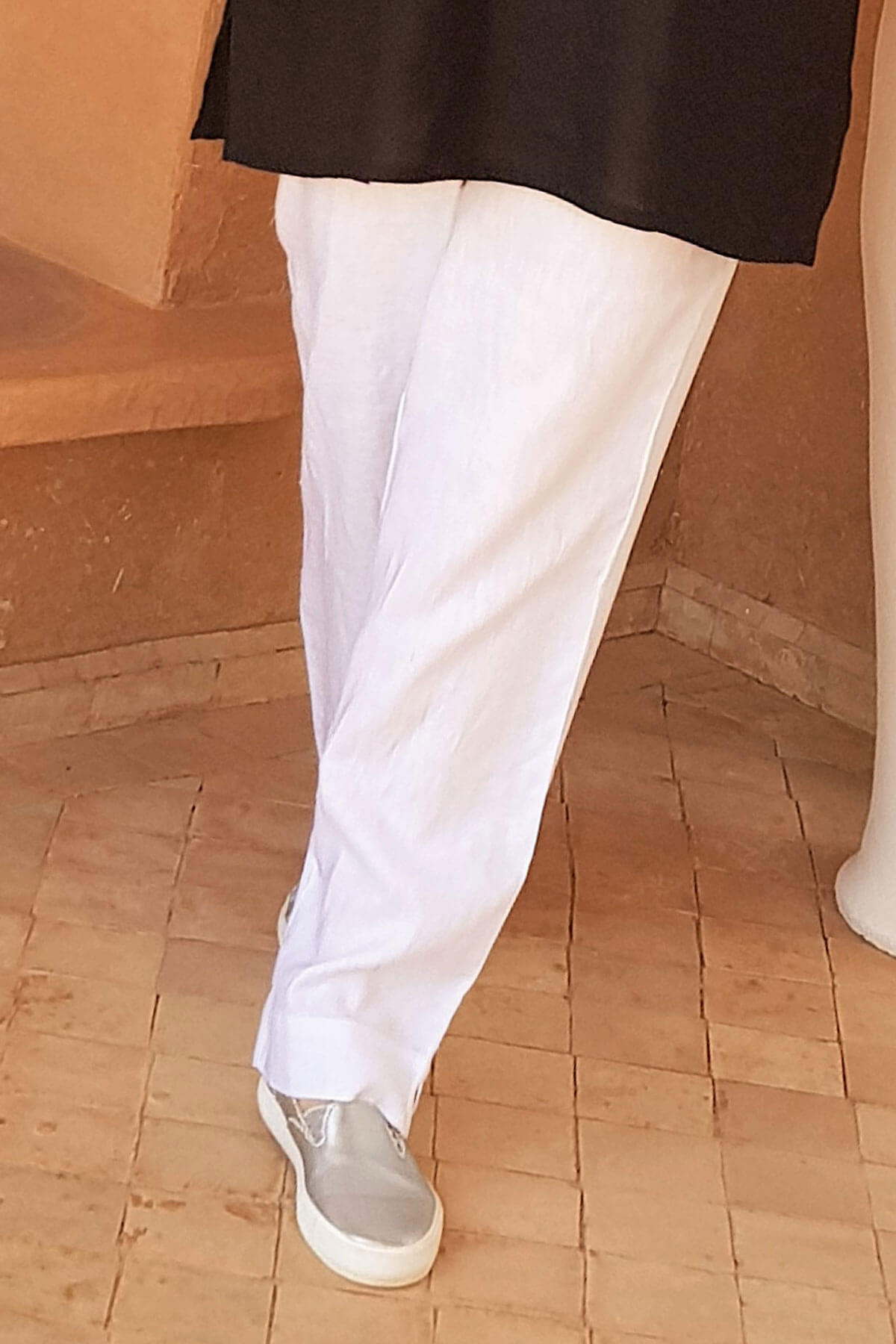 Kasbah Paula linen trousers - white