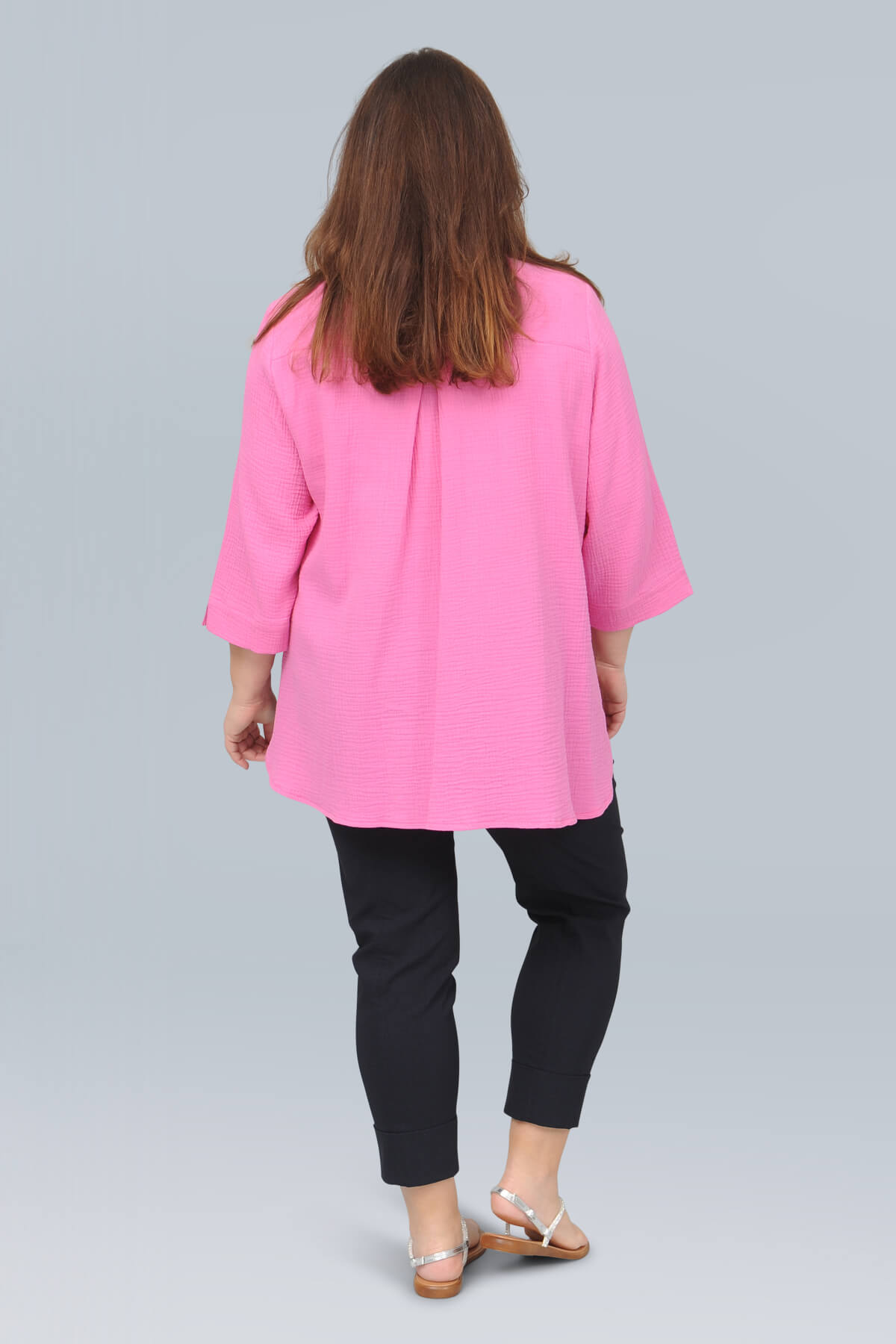 K J Brand 'waffle' shirt - bubblegum