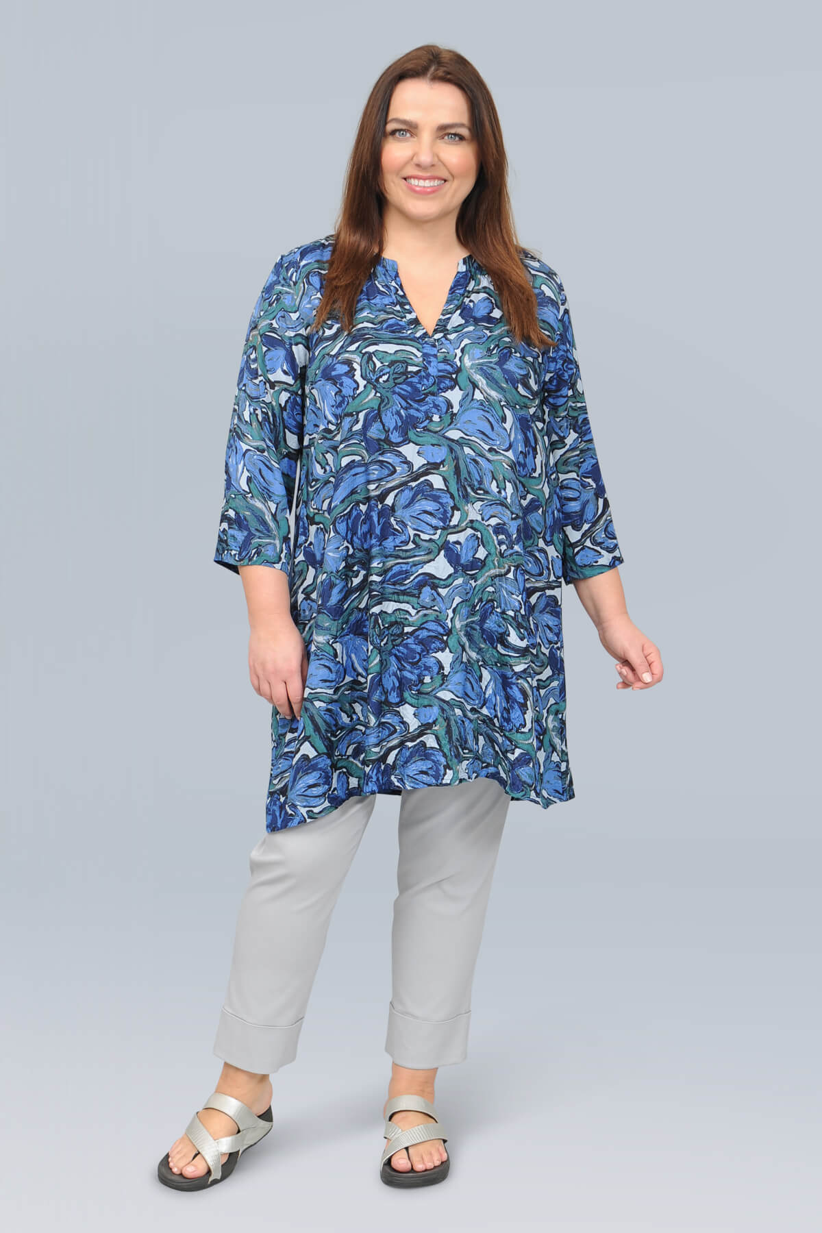 Masai Gali tunic - blue fog