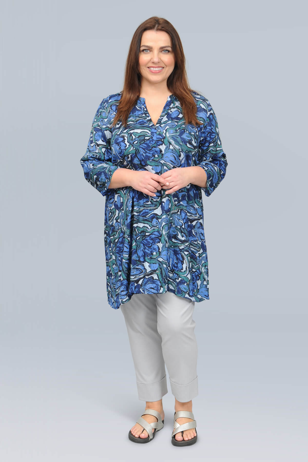 Masai Gali tunic - blue fog