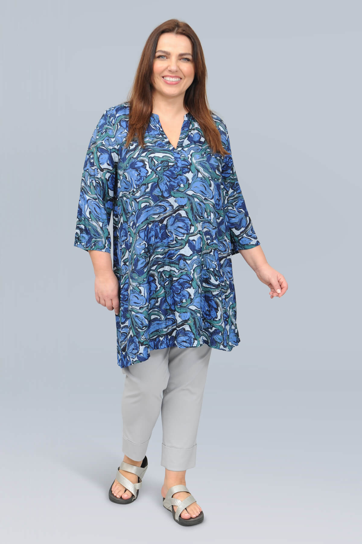 Masai Gali tunic - blue fog