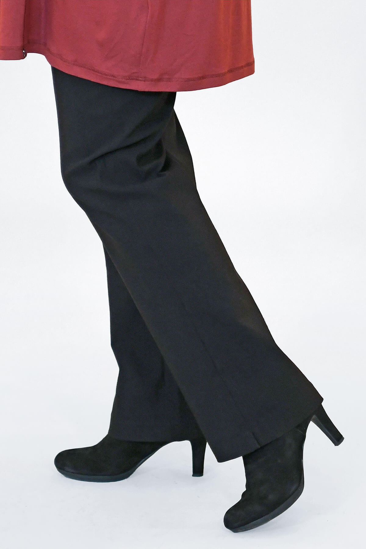 Mona Lisa straight leg trousers - black