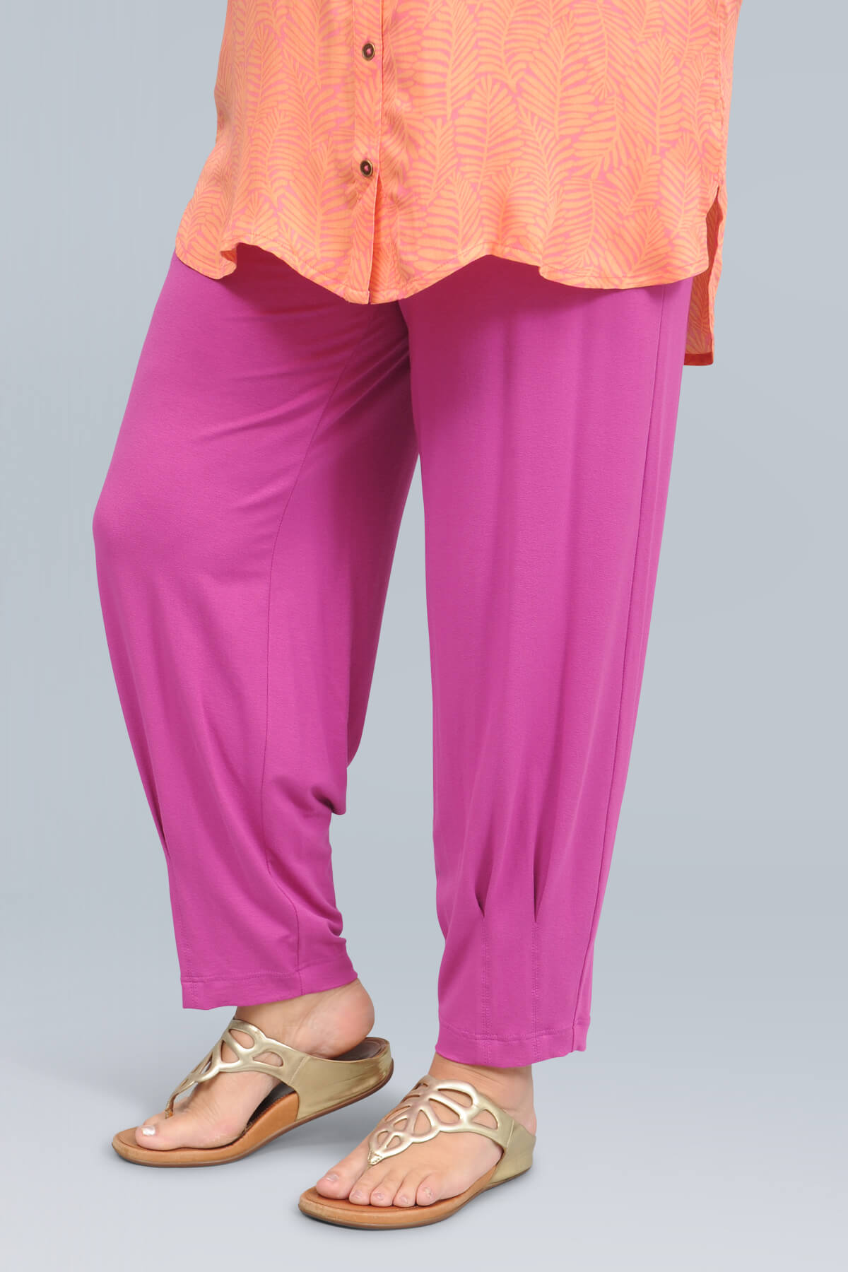 Noen harem trousers - rose