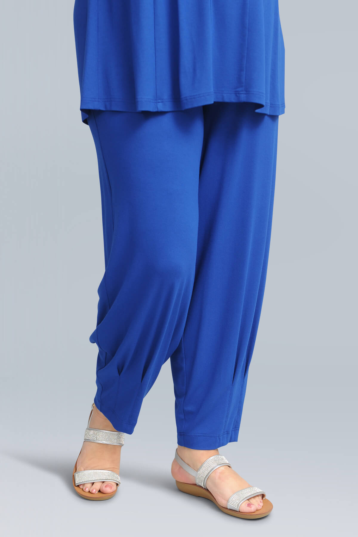 Noen harem trousers - ultra marine