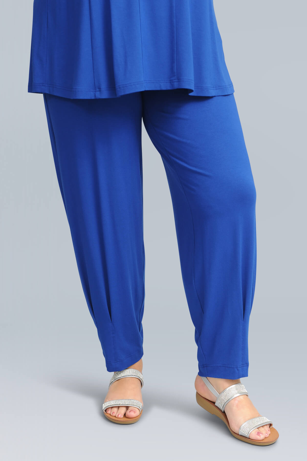 Noen harem trousers - ultra marine