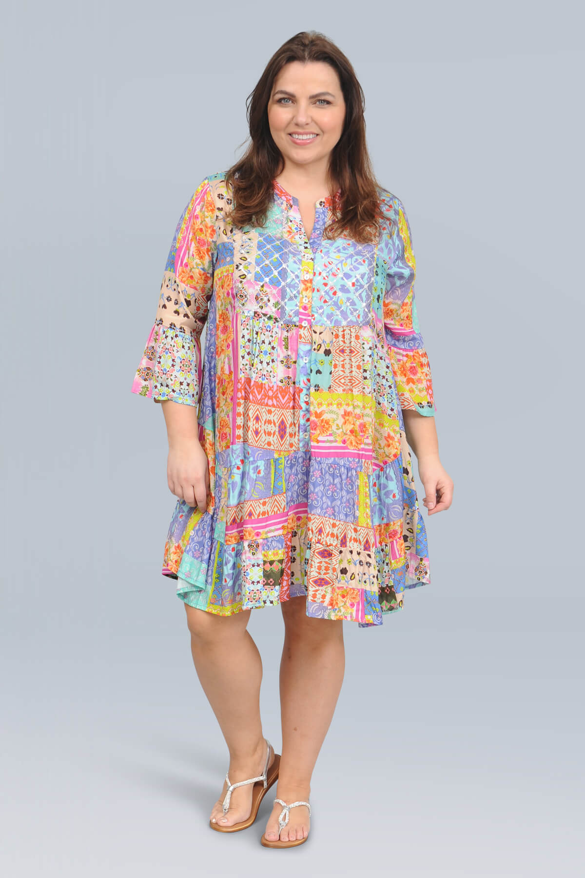 Orientique (Escape) Chloe patchwork tunic/dress