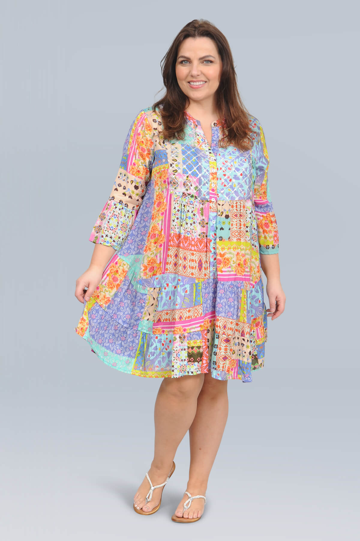 Orientique (Escape) Chloe patchwork tunic/dress