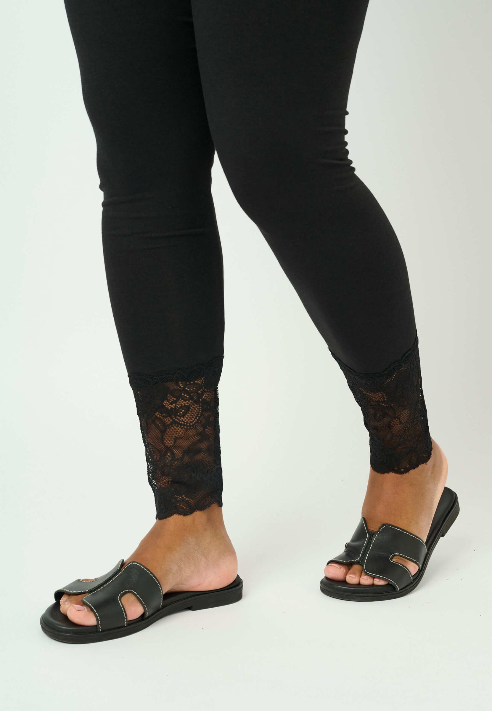 Pont Neuf Iris bamboo leggings - black