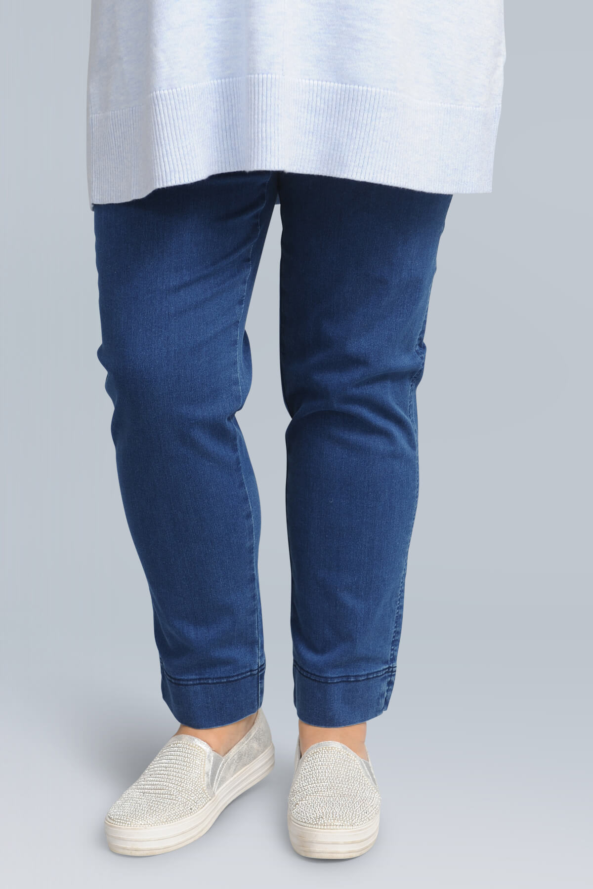 Robell Marie 29" Pull-on Jeans - light denim