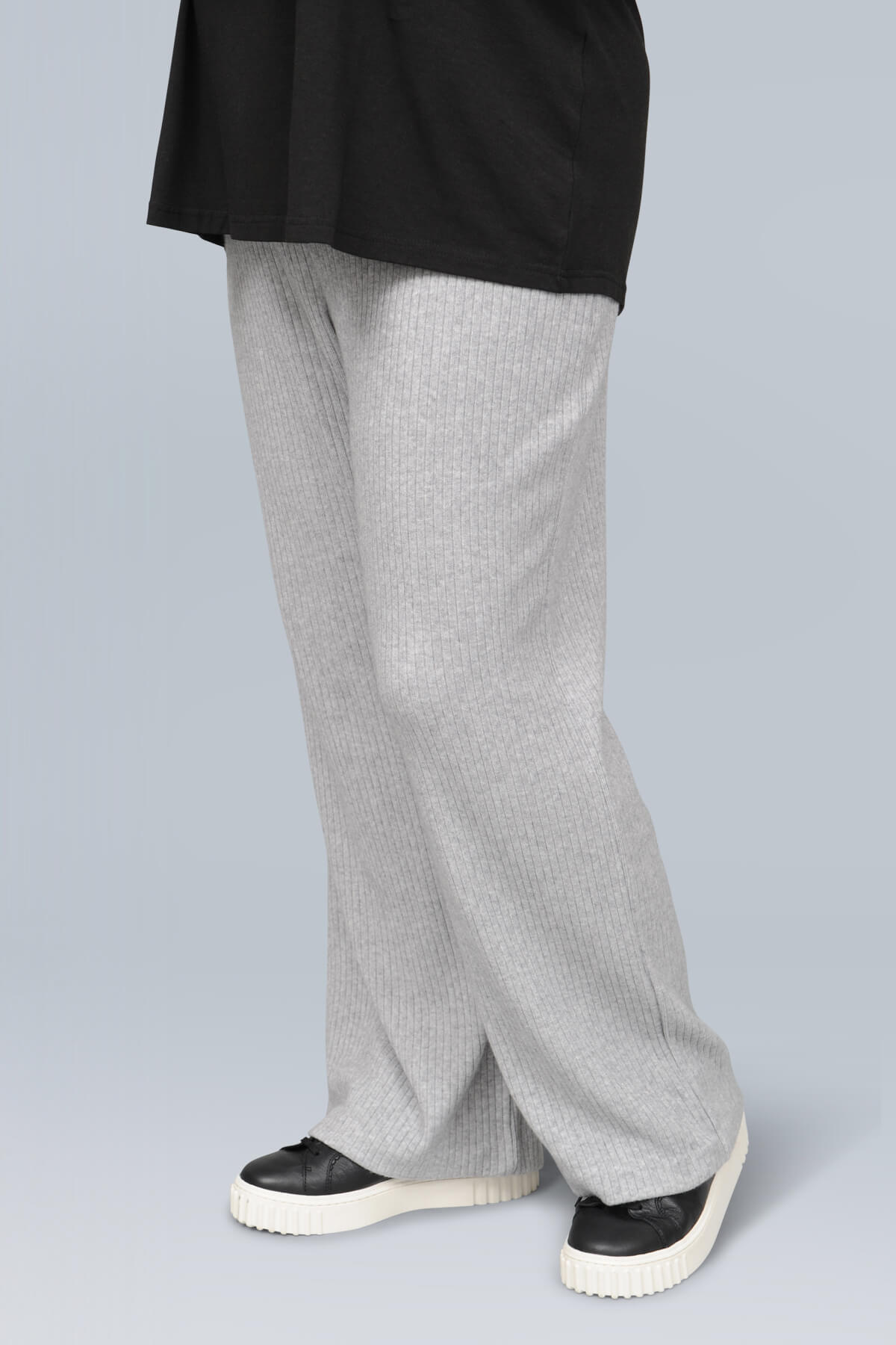 See You knitted trousers - silver grey