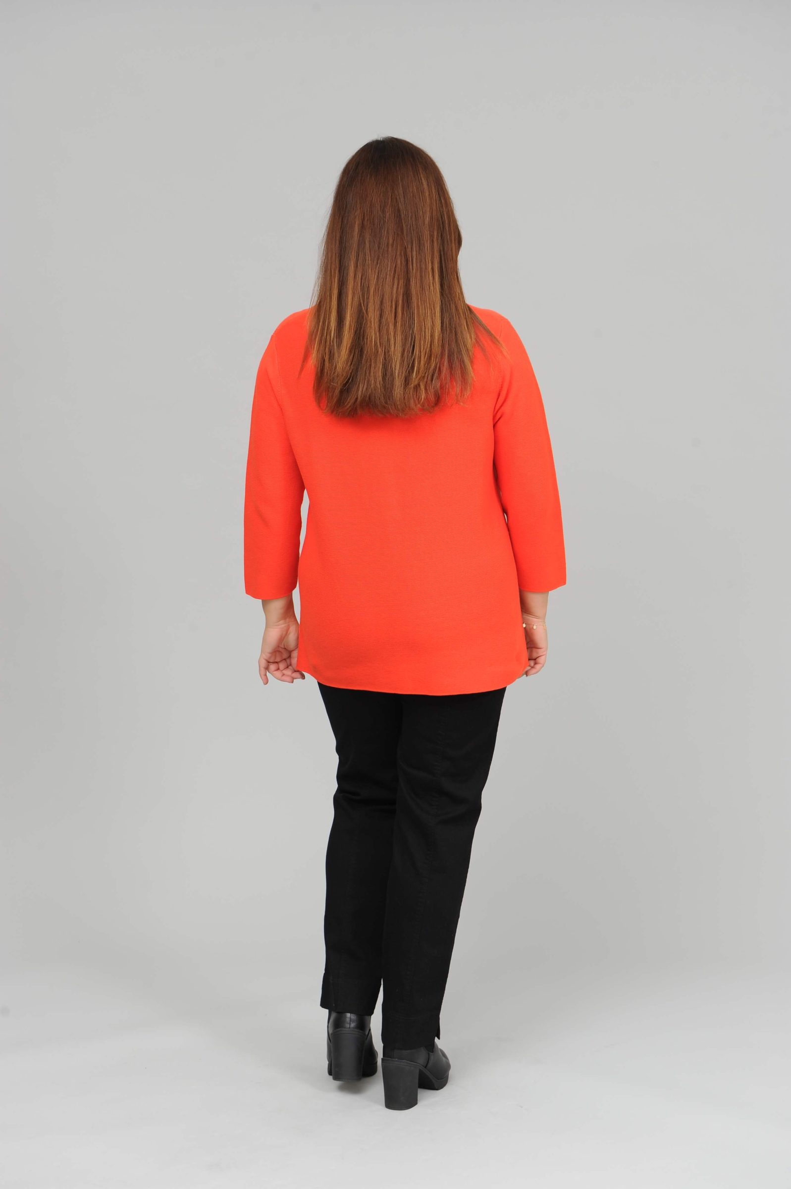 Via Appia cotton jumper - coral