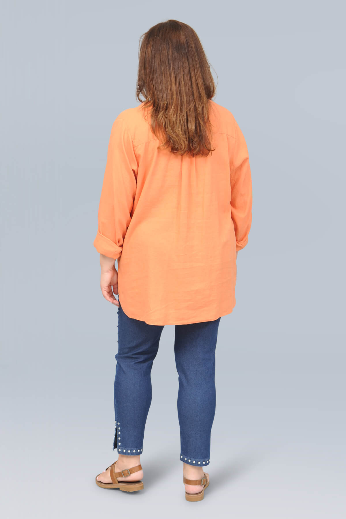 Wasabi Corinna 5 shirt - papaya