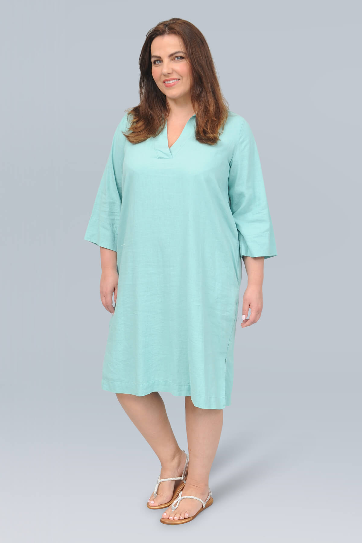 Wasabi Corinna 6 dress/tunic - aqua