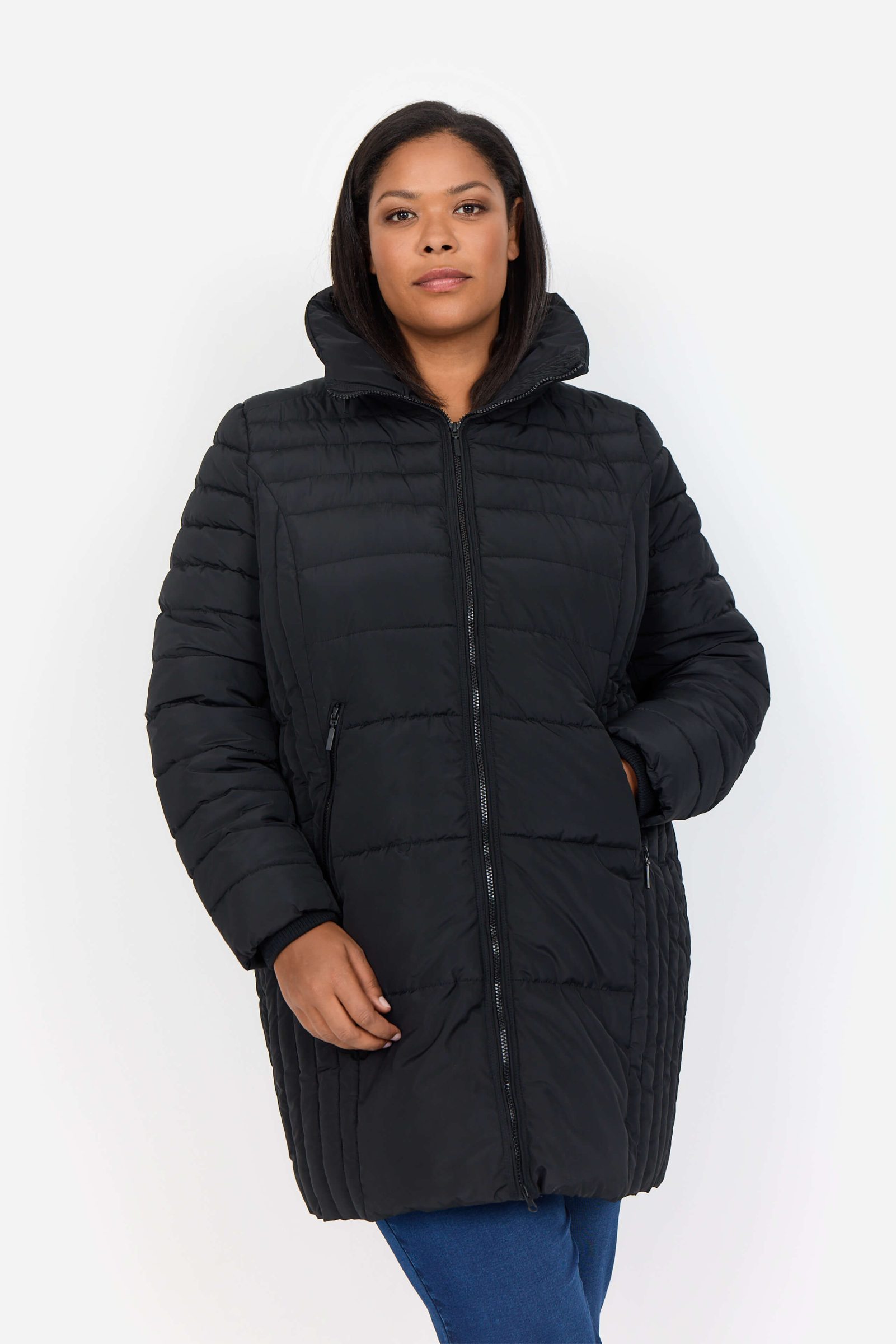 Wasabi Gabriela 1 quilted jacket - black