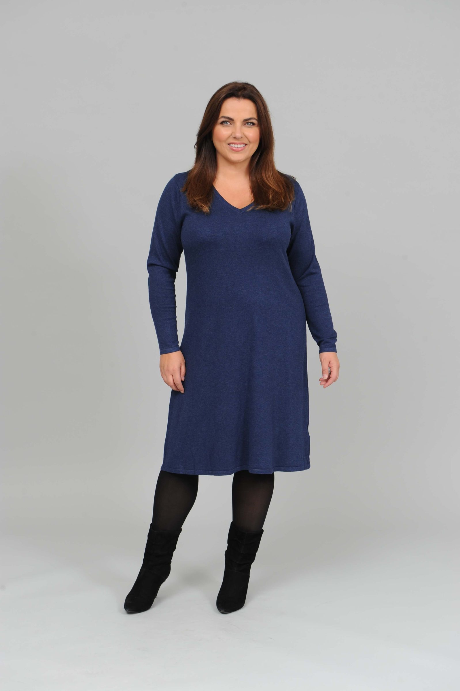 Wasabi Samanda 3 jumper dress - blue iris