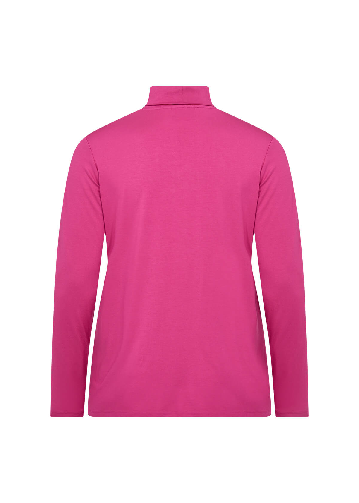 Wasabi Stella 30 polo neck top - fuchsia