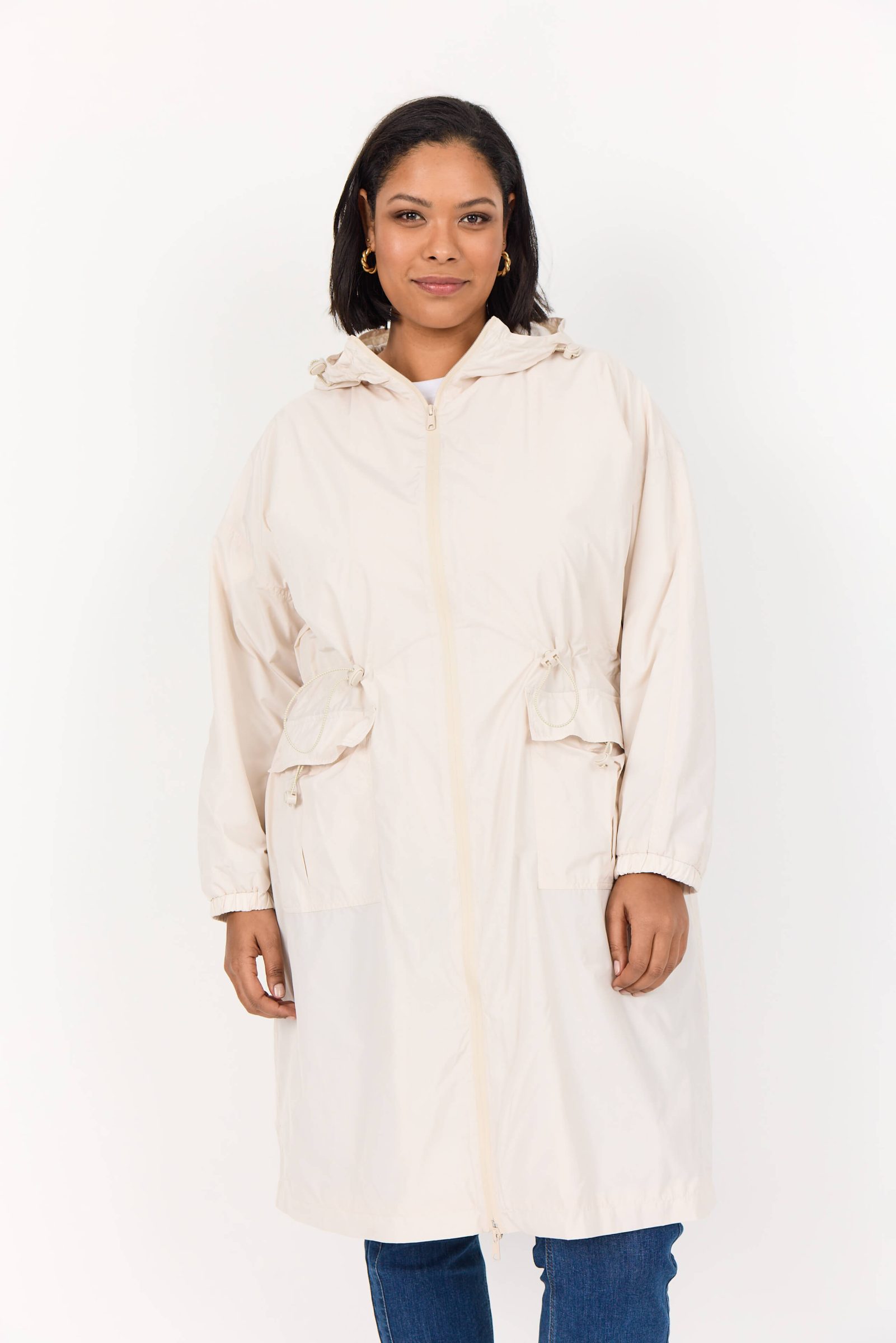 Wasabi Vera 2 showerproof jacket - cream